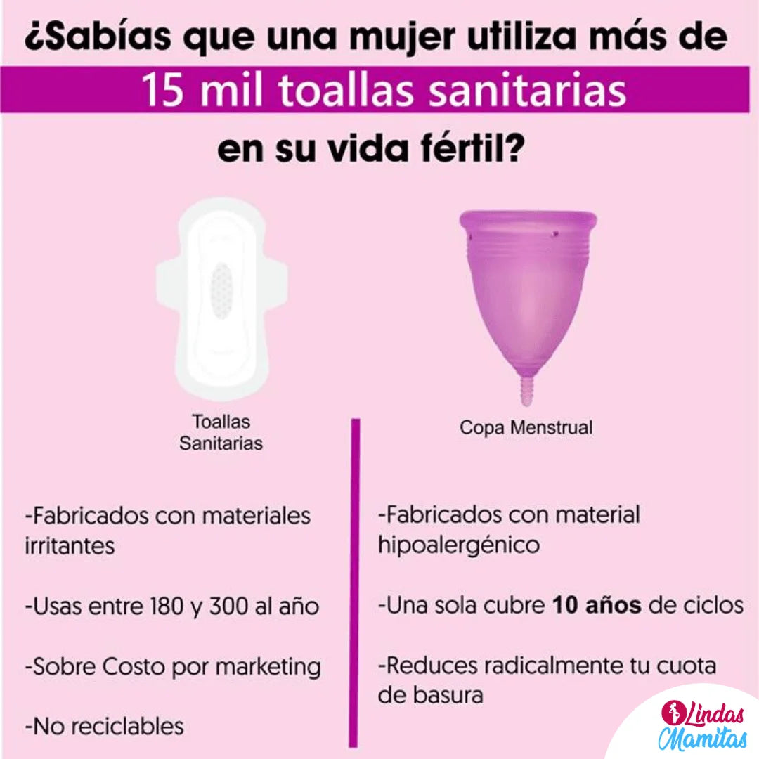 🌸💧 KIT DE 2 COPAS MENSTRUALES ANEER 💖 – CONFORT, SEGURIDAD Y LIBERTAD TODO EL DÍA 🌈✨
